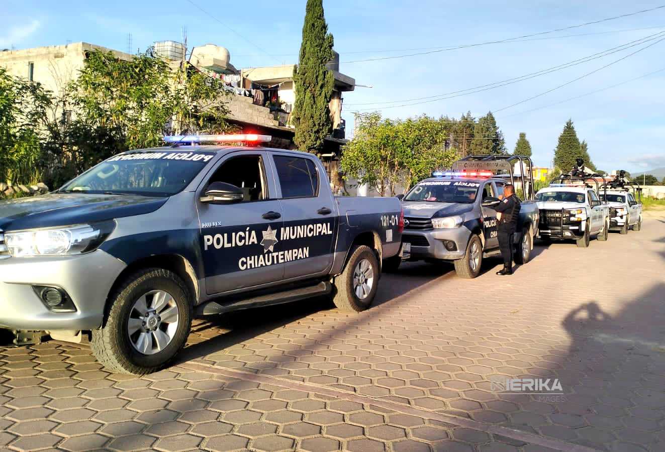 Policía de Chiautempan refuerza presencia en comunidades