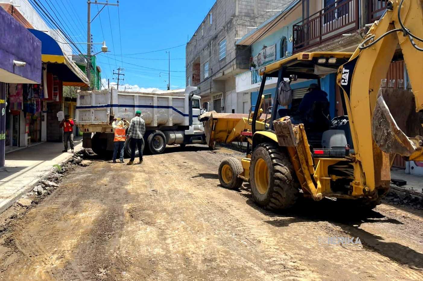 Estamos avanzando con las obras en Ixcotla, Chalma y El Alto: Blanca Angulo