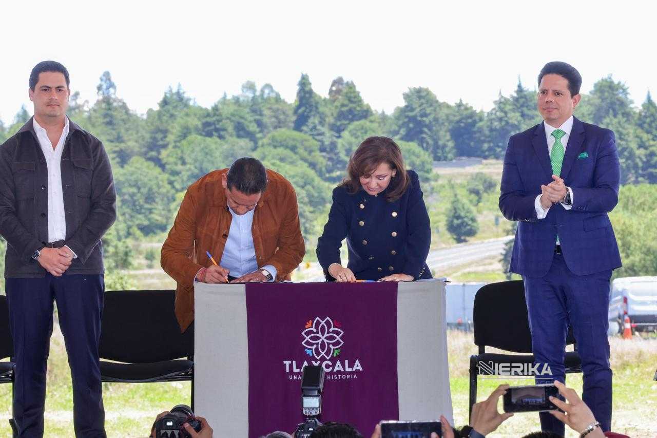 GOBIERNO DEL ESTADO ACUERDA CON EMPRESARIOS LA AMPLIACIÓN DE LA AUTOPISTA TLAXCALA-PUEBLA