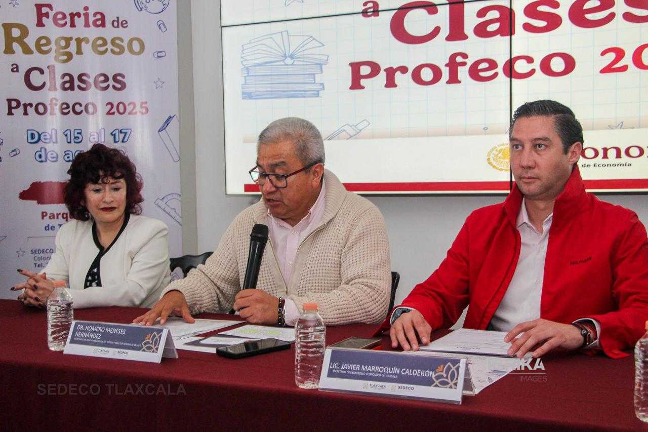 ANUNCIAN FERIA DE REGRESO A CLASES 2025 EN TLAXCALA