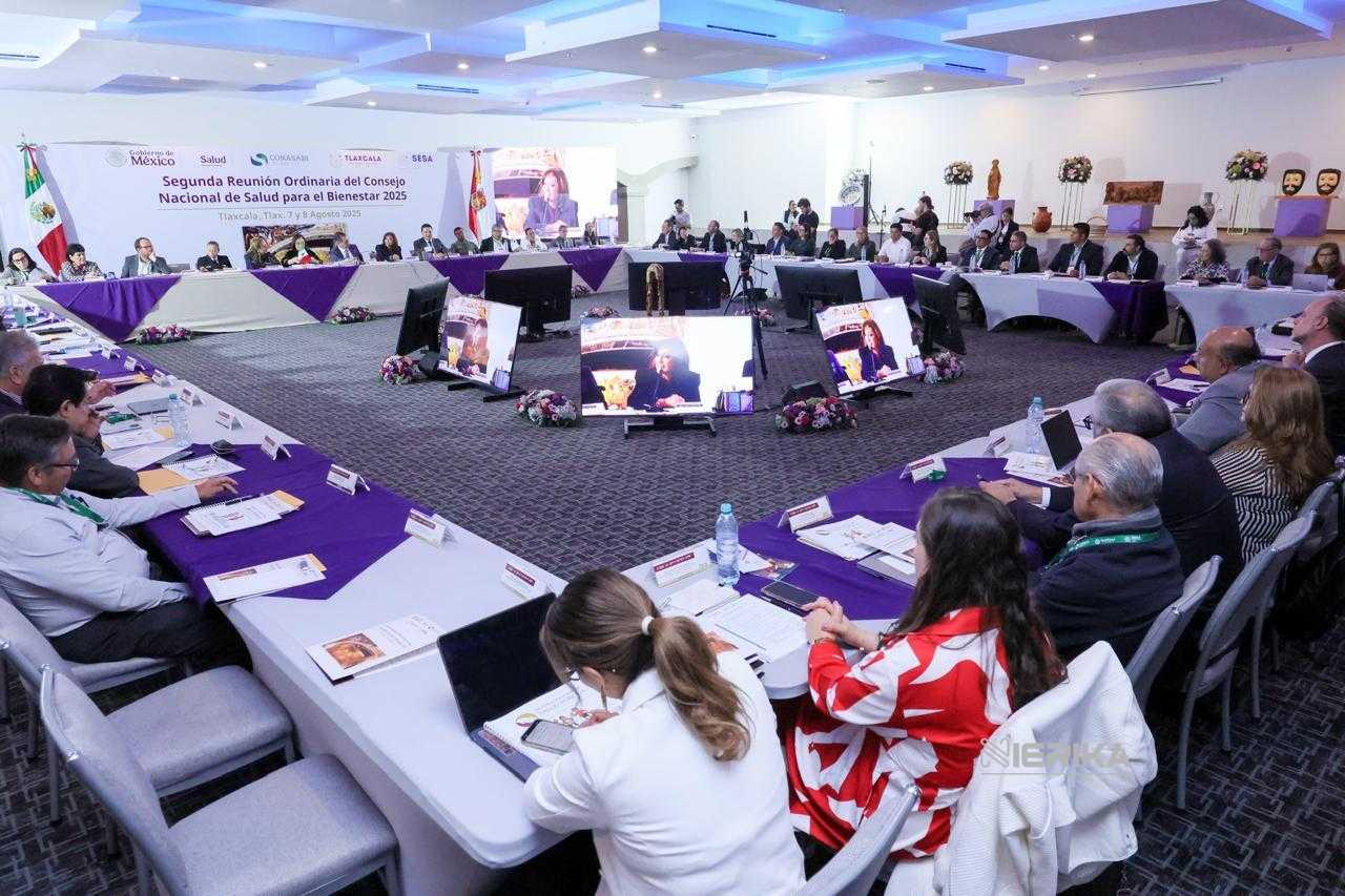TLAXCALA RECIBE AL CONSEJO NACIONAL DE SALUD PARA EL BIENESTAR