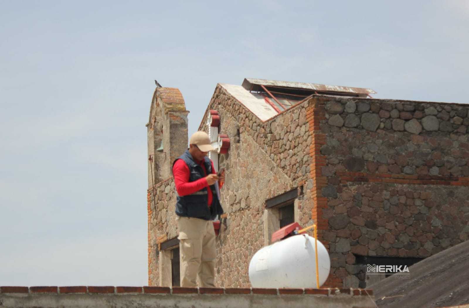 Supervisa Protección Civil tanques de gas en el Mercado Hidalgo de Chiautempan