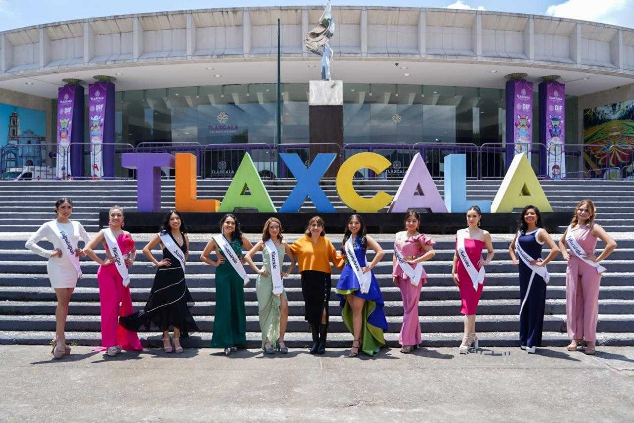 PRESENTAN A CANDIDATAS A REINA DE “TLAXCALA, LA FERIA DE FERIAS 2025: LA FLOR TLAXCALTECA”