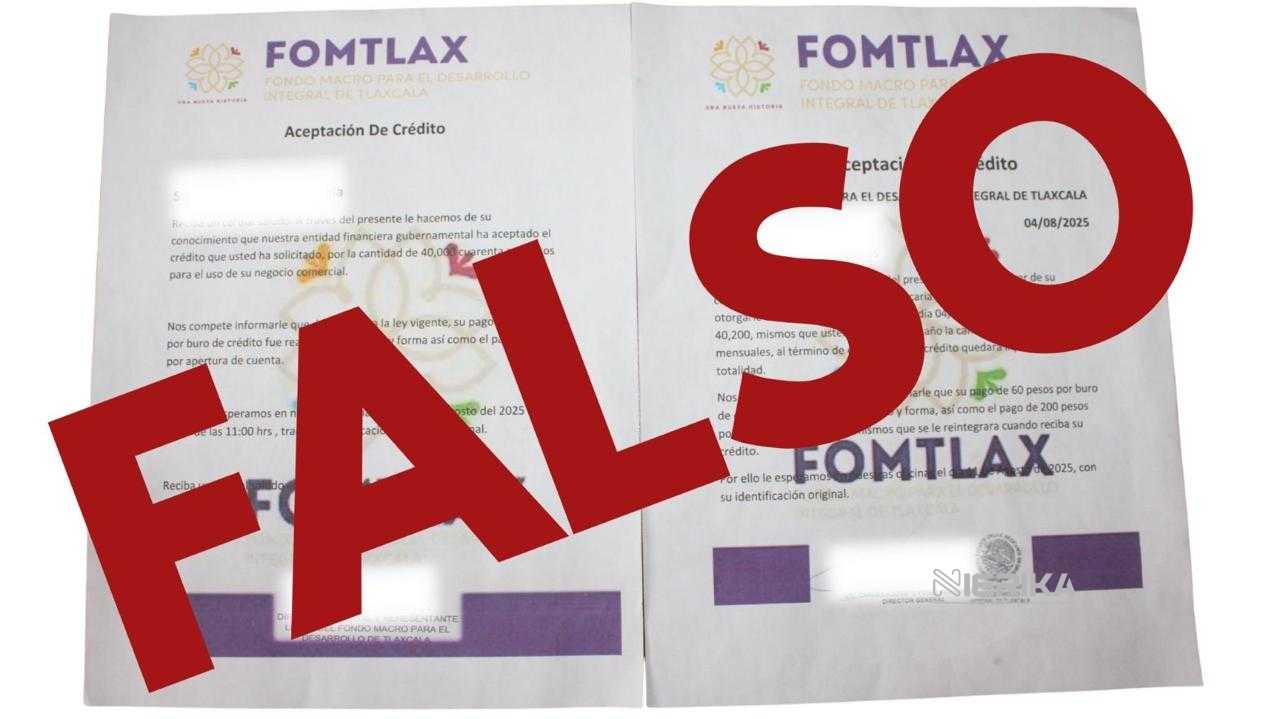 ALERTA FOMTLAX SOBRE FRAUDES