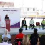 ENTREGA LORENA CUÉLLAR UNIDAD DEPORTIVA DE IXTULCO