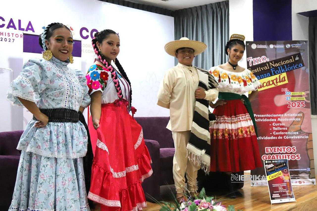 TLAXCALA SERÁ SEDE DEL 7º FESTIVAL NACIONAL DE DANZA FOLKLÓRICA CACAXTLA