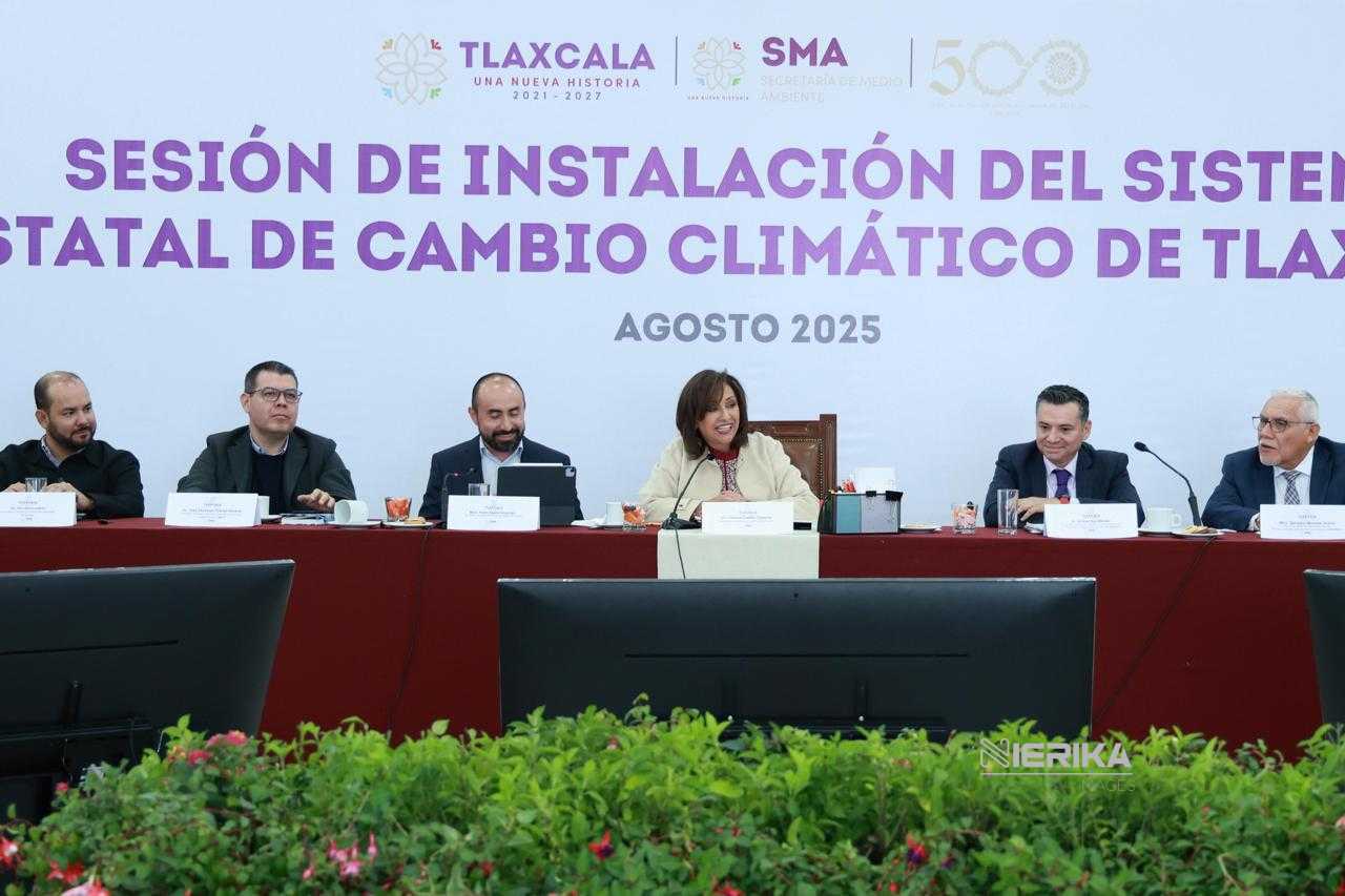 GOBERNADORA ENCABEZA INSTALACIÓN DEL SISTEMA ESTATAL DE CAMBIO CLIMÁTICO