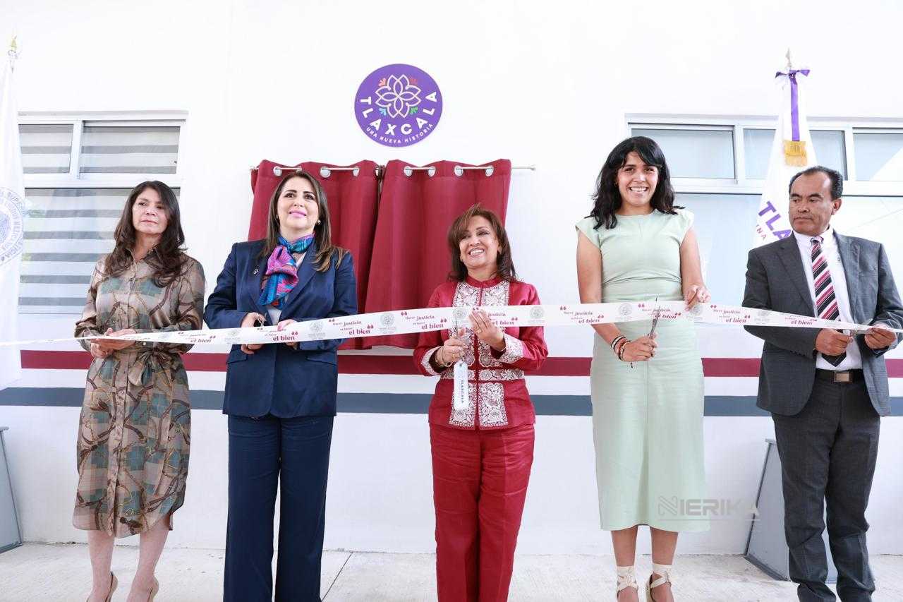 INAUGURA GOBERNADORA SALA DE ORALIDAD Y CENTRO DE CONVIVENCIA FAMILIAR EN TLAXCO