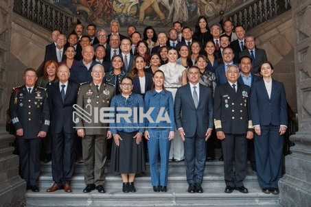 PRESIDENTA RECONOCE COLABORACIÓN DE GOBERNADORES EN MATERIA DE SEGURIDAD