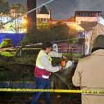Protección Civil de Chiautempan atiende reporte de árbol caído por fuerte lluvia en Parque Hidalgo