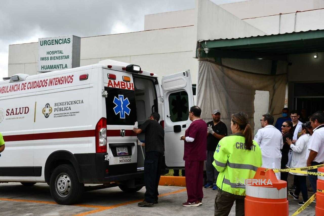 ATENDIÓ SECTOR SALUD OPORTUNAMENTE A OCHO LESIONADOS DURANTE LA HUAMANTLADA 2025