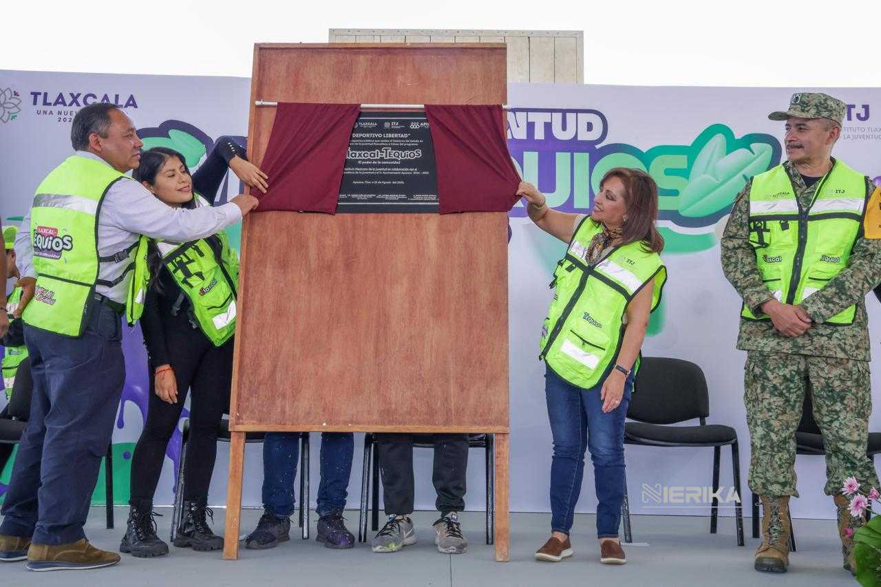 JÓVENES TLAXCALTECAS TRANSFORMAN ESPACIOS PÚBLICOS CON LAS JORNADAS “TLAXCALTEQUIOS”