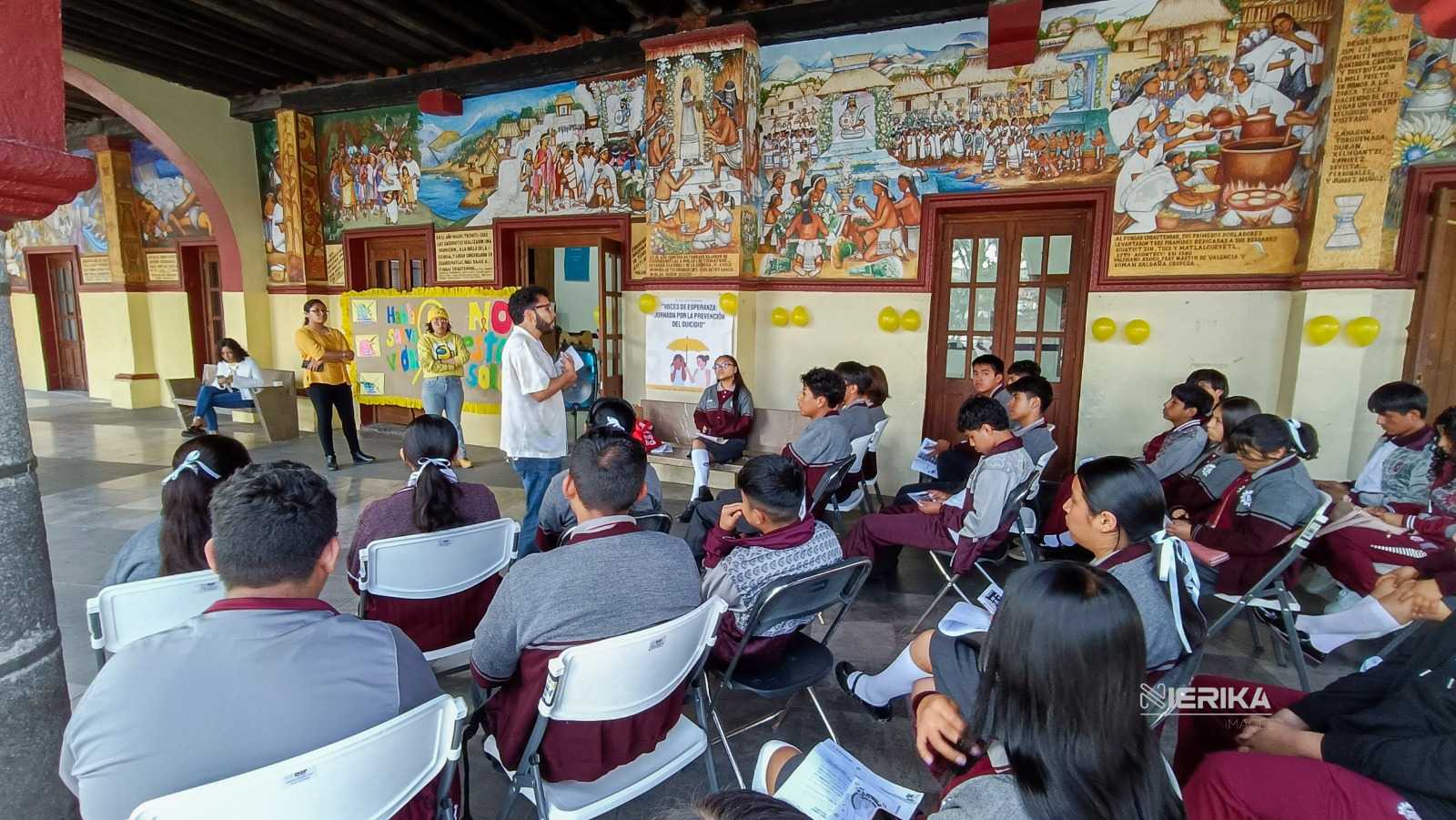 El Gobierno Municipal de Chiautempan, llevó a cabo pláticas y diversas actividades en el Día Mundial para Prevención del Suicidio