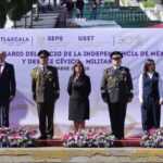 ENCABEZA GOBERNADORA DESFILE CÍVICO-MILITAR POR EL CCXV ANIVERSARIO DEL INICIO DE LA INDEPENDENCIA DE MÉXICO