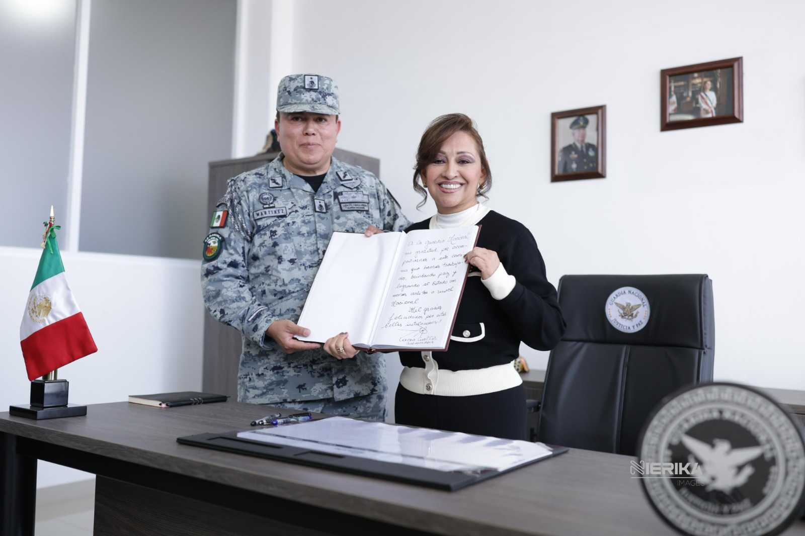 INAUGURAN INSTALACIONES DE LA GUARDIA NACIONAL EN SAN LUIS TEOLOCHOLCO