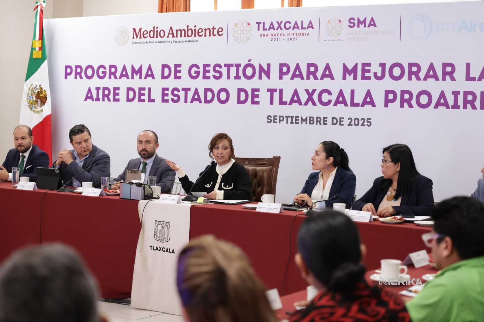 AIRE LIMPIO PARA TLAXCALA, EJE DE PROAIRE 2025-2034