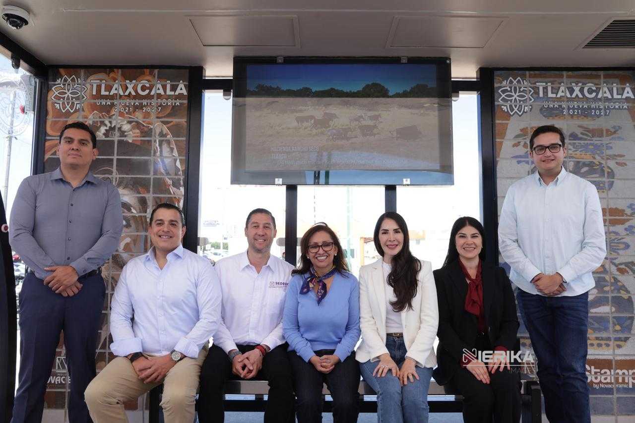 TLAXCALA ESTRENA EL PRIMER PARADERO INTELIGENTE DEL PAÍS, EN LA CIUDAD INDUSTRIAL XICOHTÉNCATL