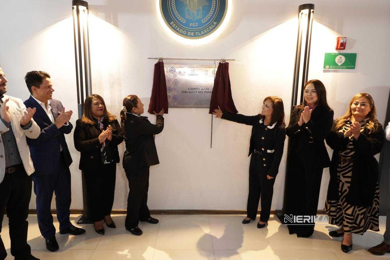 INAUGURAN COMPLEJO DE FISCALÍAS ESPECIALIZADAS PARA FORTALECER LA PROCURACIÓN DE JUSTICIA EN TLAXCALA; INVERSIÓN SUPERA LOS 126 MDP