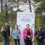Reforestan en Chiautempan zona incendiada de la Malinche