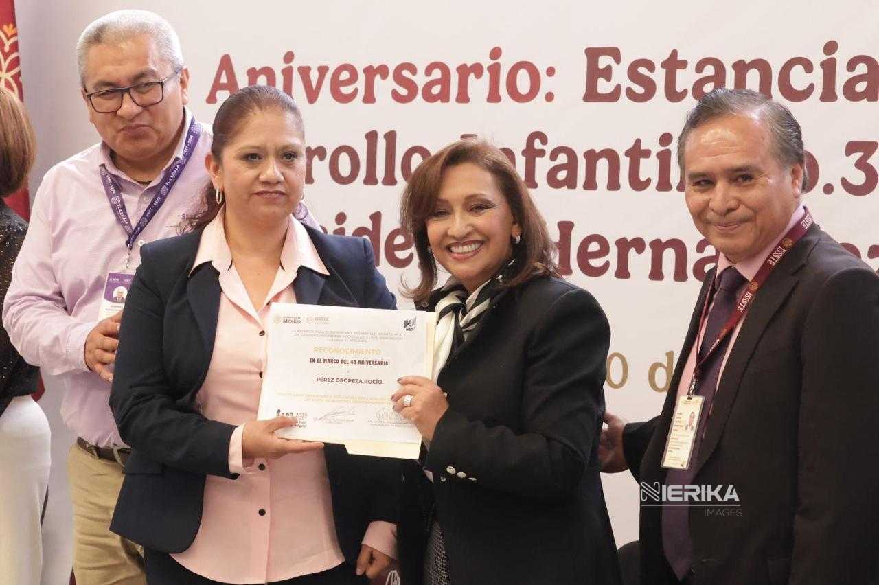 CELEBRA ISSSTE 40 AÑOS DE LA ESTANCIA PARA EL BIENESTAR Y DESARROLLO INFANTIL NO. 31