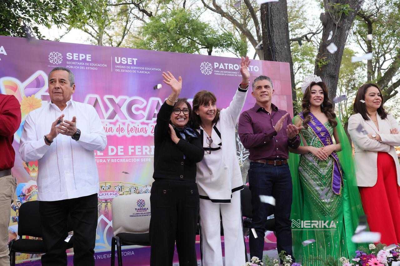 COLOR, TRADICIÓN Y ALEGRÍA LLENAN LAS CALLES DE TLAXCALA CON EL DESFILE DE “LA FERIA DE FERIAS 2025”