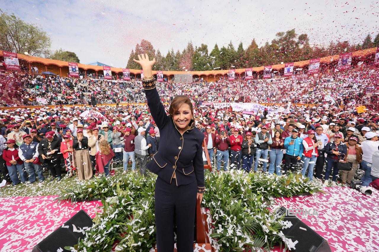 “MIENTRAS EL PUEBLO CONSERVE EL PODER, LA CUARTA TRANSFORMACIÓN SERÁ INVENCIBLE”: LORENA CUÉLLAR