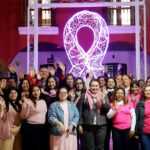 Concientización contra el cancer en Chiautempan.