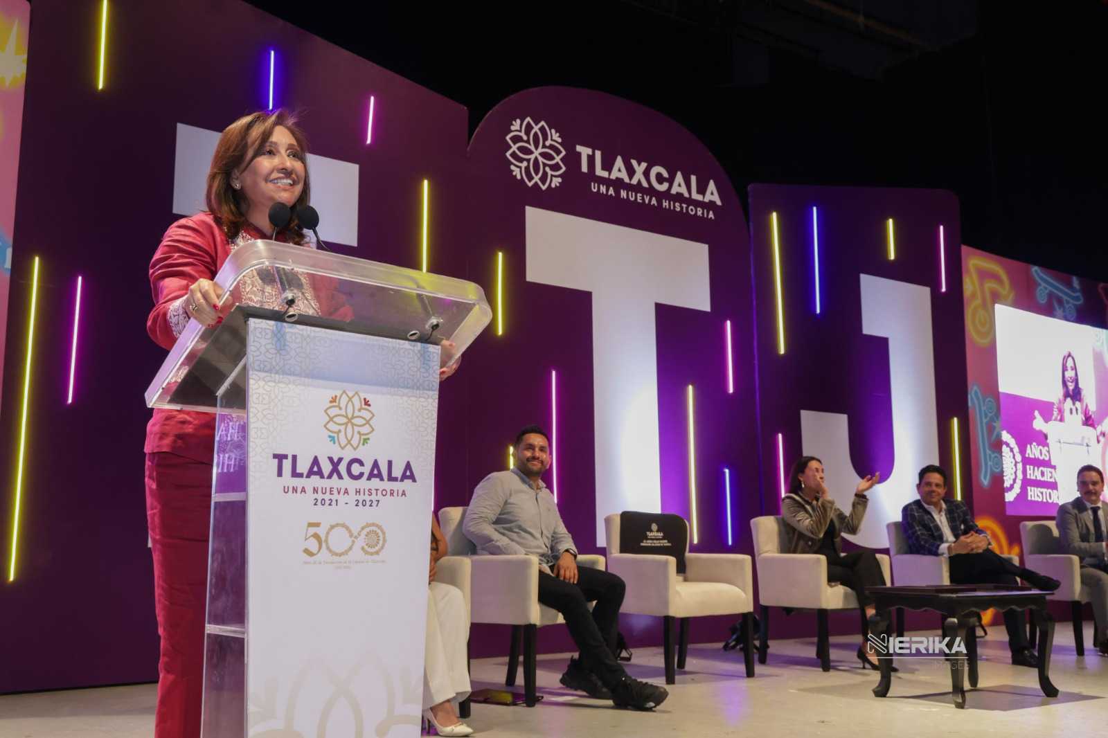 SERVIDORES PÚBLICOS JUVENILES, PROTAGONISTAS DE LA NUEVA HISTORIA DE TLAXCALA: GOBERNADORA