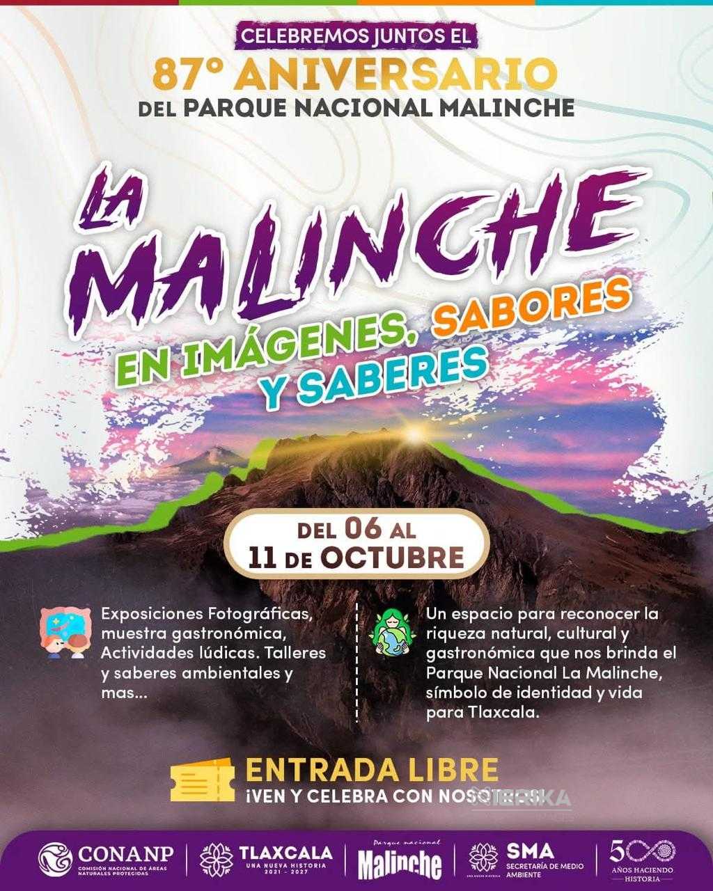 TLAXCALA CELEBRA EL 87 ANIVERSARIO DEL PARQUE NACIONAL LA MALINCHE CON UNA SEMANA CULTURAL Y AMBIENTAL