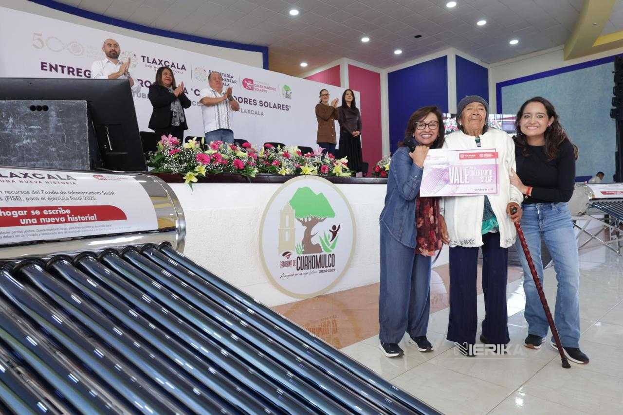PROGRAMA “CALENTADORES SOLARES 2025”, ROSTRO HUMANO DEL GOBIERNO DE TLAXCALA