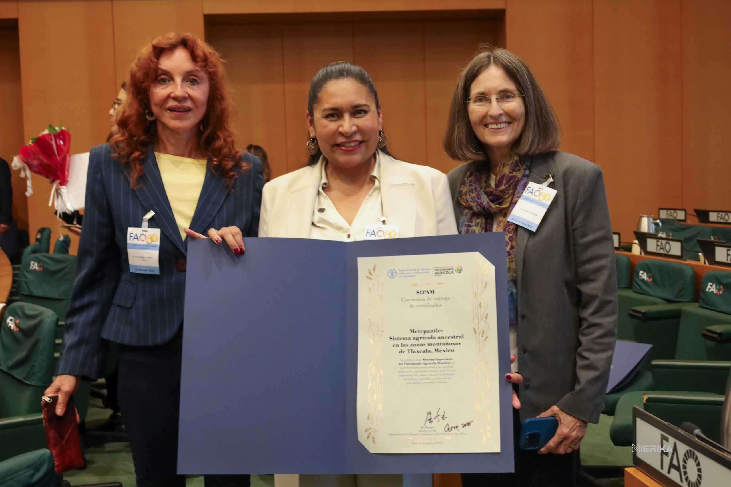 Ana Lilia Rivera: Metepantle sentará bases en México para proteger su patrimonio agrícola