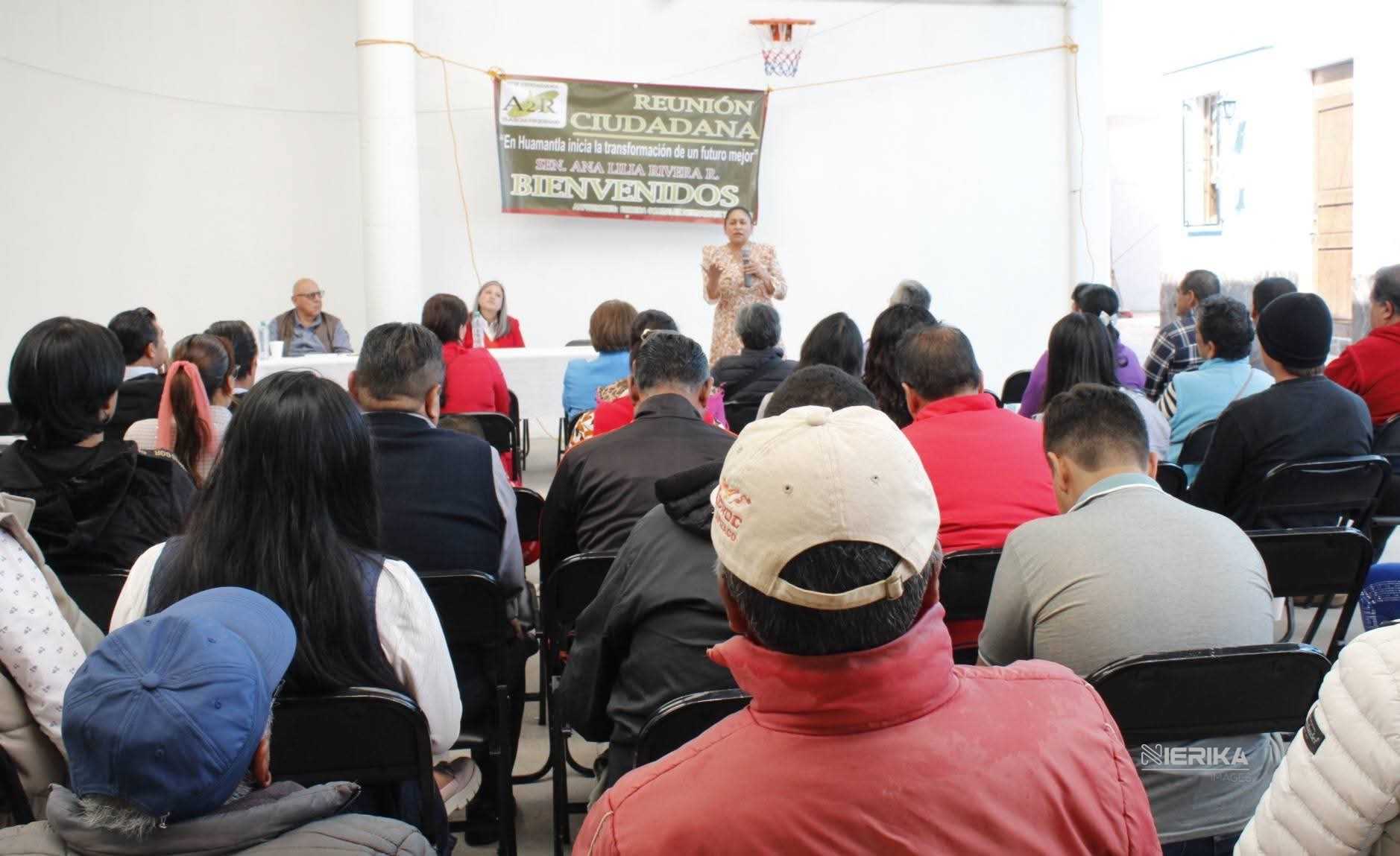 Ana Lilia Rivera intensifica acciones en apoyo a la presidenta Sheinbaum