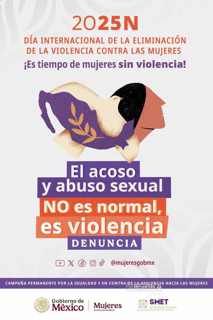 TLAXCALA SE SUMA A LOS 16 DÍAS DE ACTIVISMO CONTRA LA VIOLENCIA DE GÉNERO