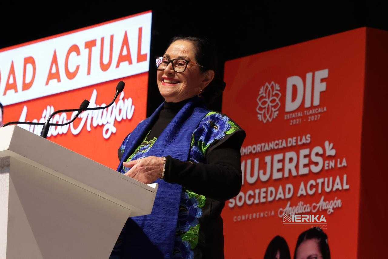 ANGELICA ARAGÓN LLAMA A TRANSFORMAR LA VIDA DE LAS MUJERES; SON LA FUERZA QUE SOSTIENE A TLAXCALA: LORENA CUELLAR