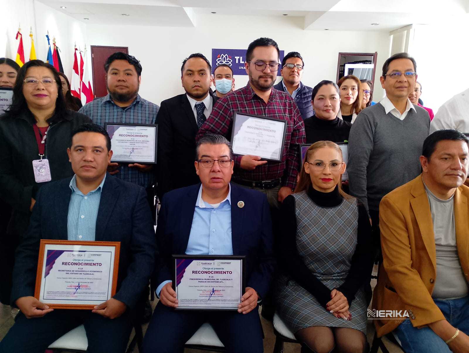 TLAXCALA CERTIFICA 16 PARQUES PÚBLICOS COMO ESPACIOS 100% LIBRES DE HUMO DE TABACO Y EMISIONES