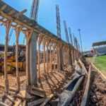 Comparto avances de la construcción del Complejo Deportivo de #Chiautempan.