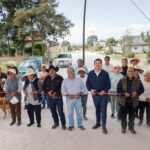 El gobierno de Chiautempan entregó la primera etapa de adoquinamiento de la calle 24 de Agosto en la comunidad de Cuahuixmatlac