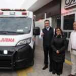 ENTREGA LA GOBERNADORA LORENA CUÉLLAR AMBULANCIAS A NUEVE MUNICIPIOS