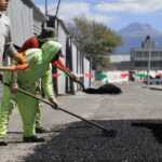 Siguen las jornadas de bacheo en Chiautempan