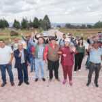 Blanca Angulo entrega tres calles más en comunidades de Chiautempan