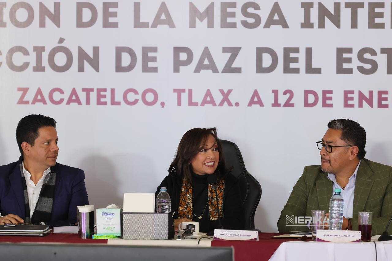 ”LA PAZ EN TLAXCALA ES RESULTADO DEL TRABAJO COORDINADO ENTRE AUTORIDADES Y CIUDADANÍA”: LORENA CUÉLLAR