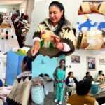 Solidaridad y tradición: Ana Lilia Rivera comparte Rosca de Reyes con sectores que sostienen a Tlaxcala