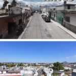 La alcaldesa Blanca Angulo entregó la rehabilitación de la calle Vicente Guerrero en Ixcotla
