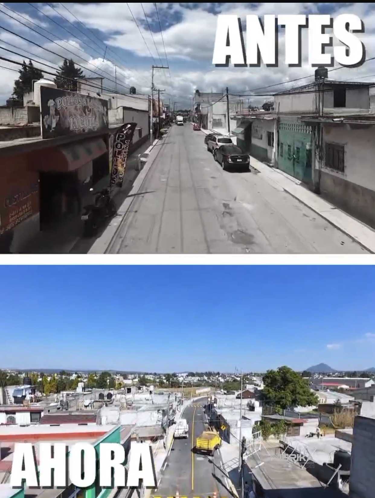 La alcaldesa Blanca Angulo entregó la rehabilitación de la calle Vicente Guerrero en Ixcotla