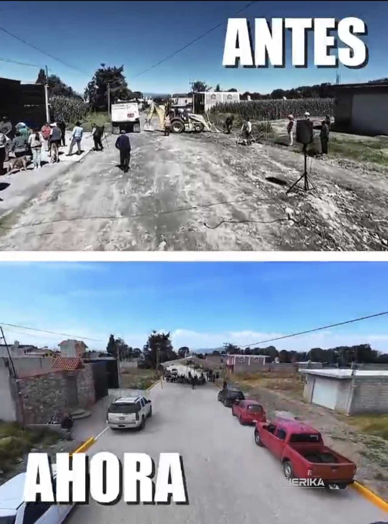 Cuahuixmatlac se entregó el adoquinamiento de la calle 24 de Agosto