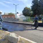 Rehabilitación de la calle Ferrocarril Norte en Chiautempan