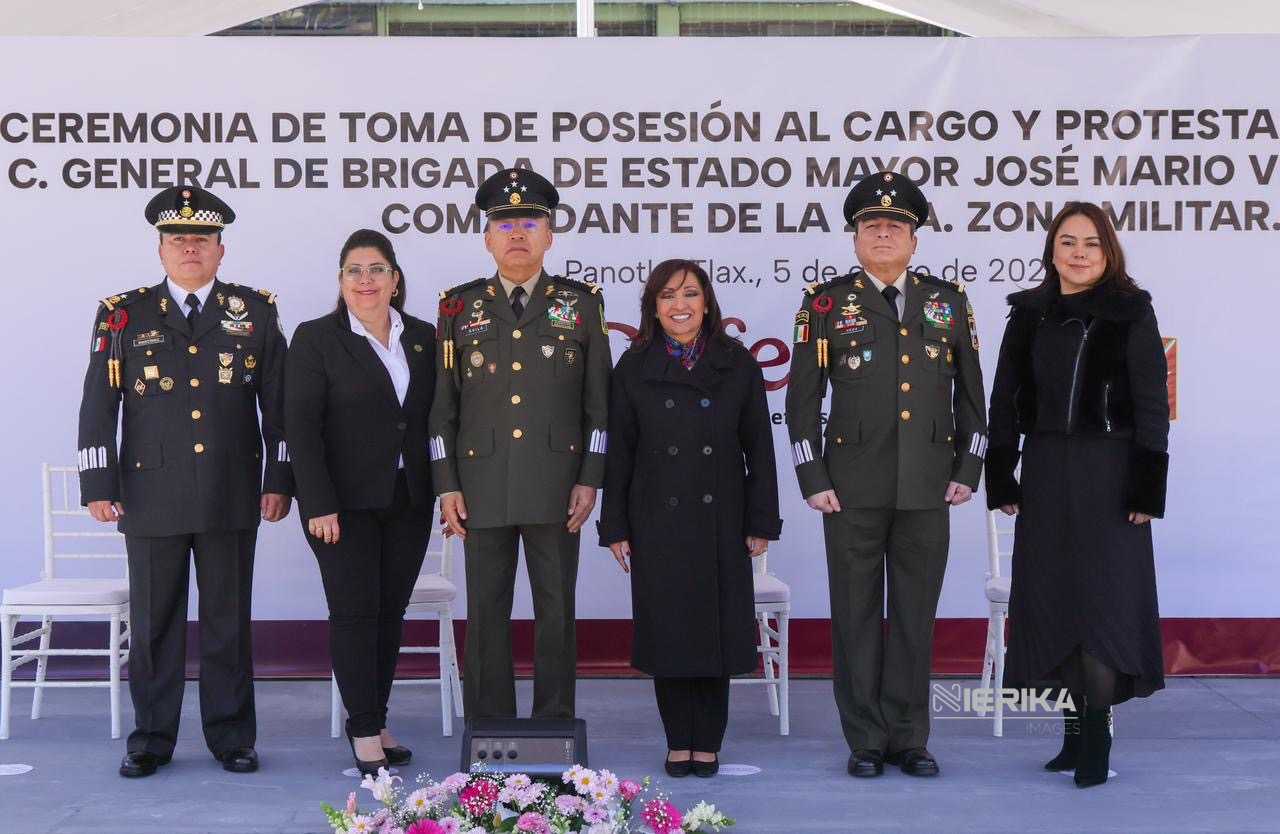 ASUME GENERAL DE BRIGADA JOSÉ MARIO VEGA HERNÁNDEZ TITULARIDAD DE LA 23 ZONA MILITAR EN TLAXCALA