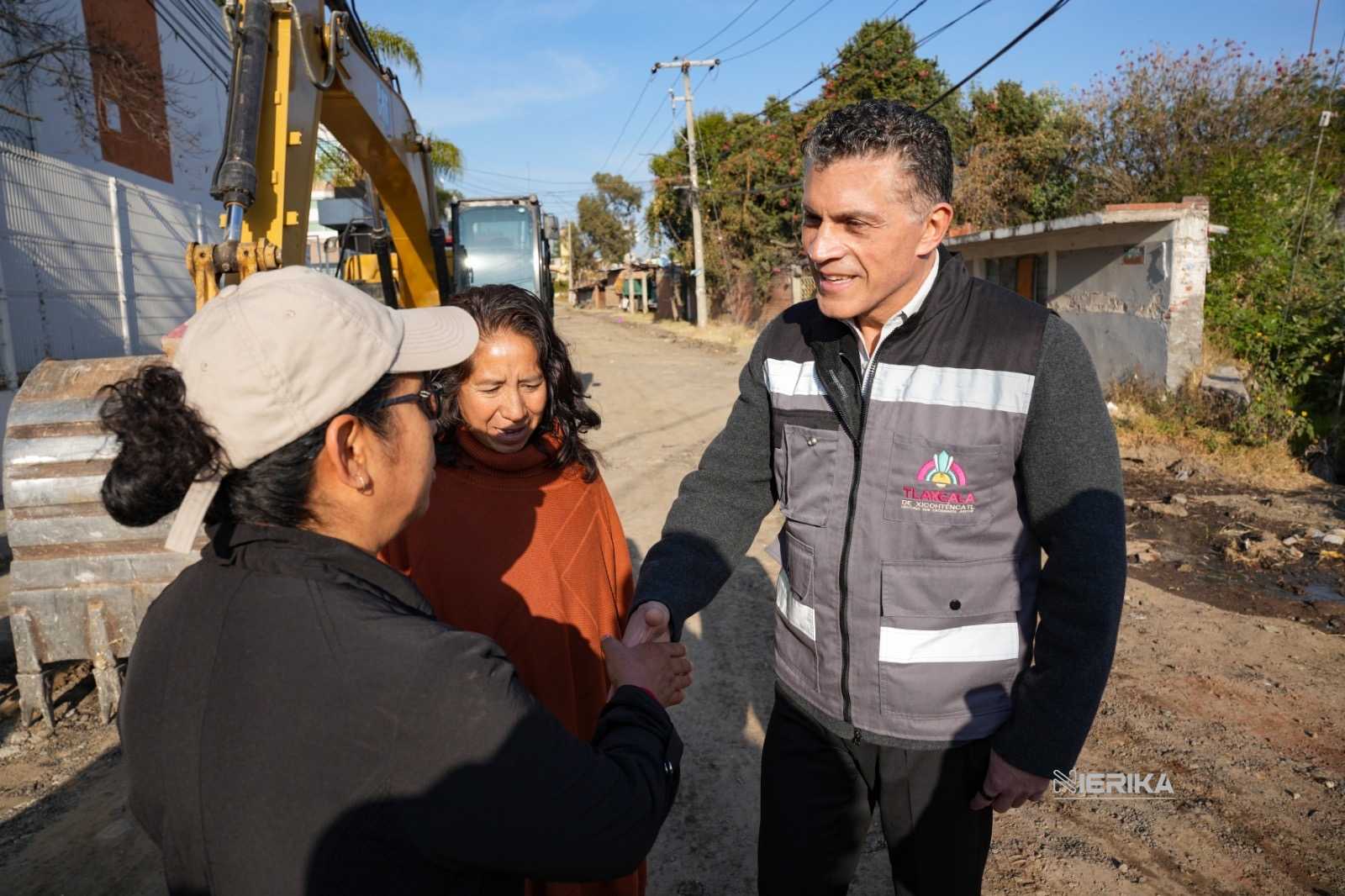 ALCALDE ALFONSO SÁNCHEZ GARCÍA GESTIONA OBRAS HISTÓRICAS PARA EL BIENESTAR DE TLAXCALA