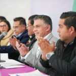 Sesión ordinaria de la AAMTLAX, con la participación del presidente municipal de Tlaxcala, Alfonso Sánchez