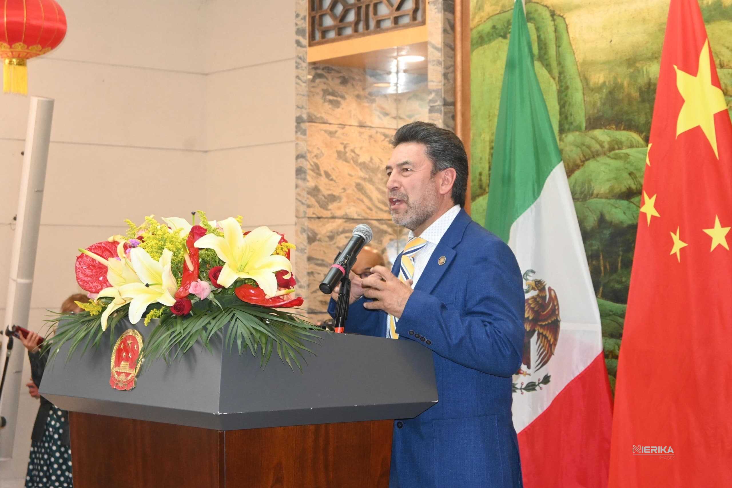 Ray Vázquez Conchas refuerza la relación bilateral en el Año Nuevo Chino en México